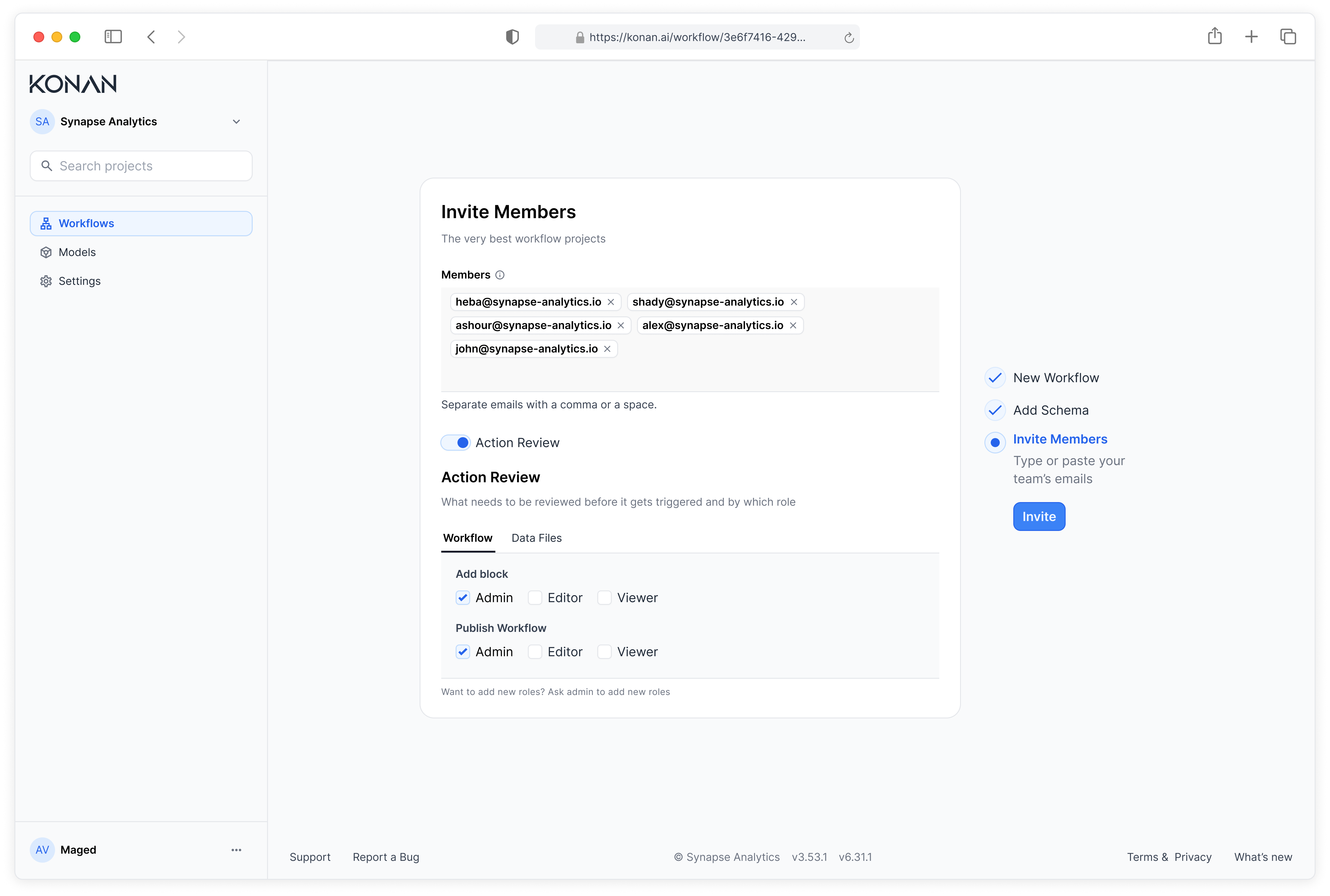 Workflow Monitoring